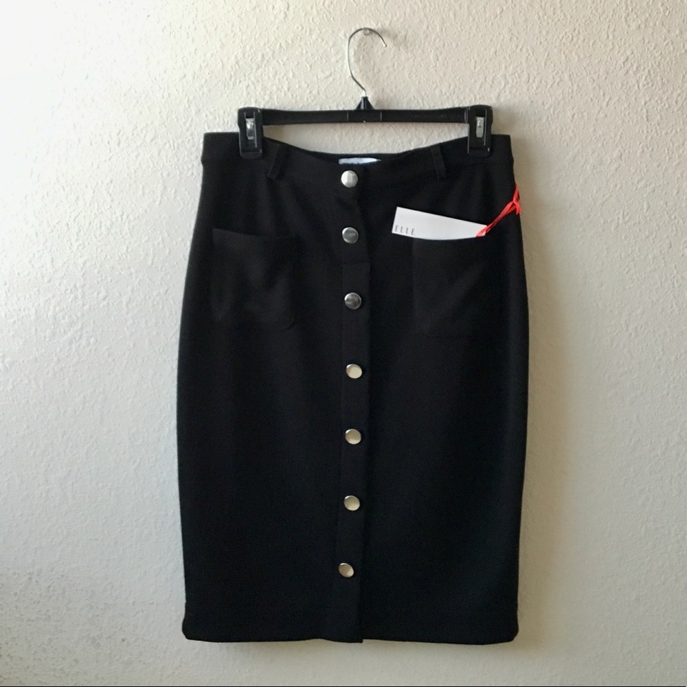 Stylish Button Skirt